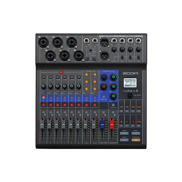 MESA ZOOM MIXER LIVRE TRACK L-8