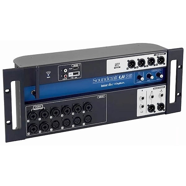 Mesa de som Digital 16 canais Soundcraft UI16