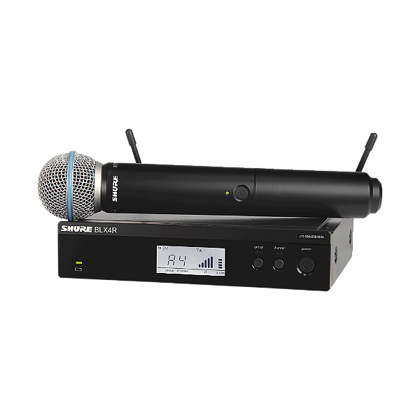 Sistema sem fio de mão Shure BLX24R / Beta58