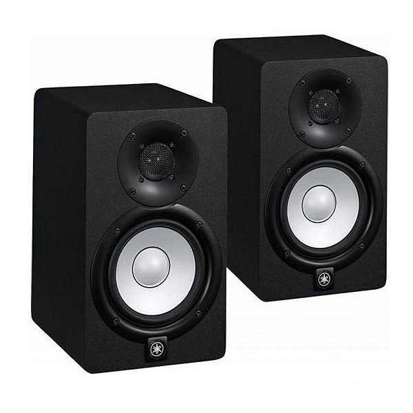 Monitor de Referência para Estúdio Yamaha HS5 preta PAR