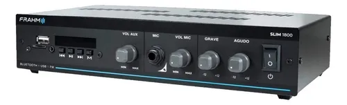 Amplificador para som Ambiente 60W SLIM 1800 G5 - FRAHM