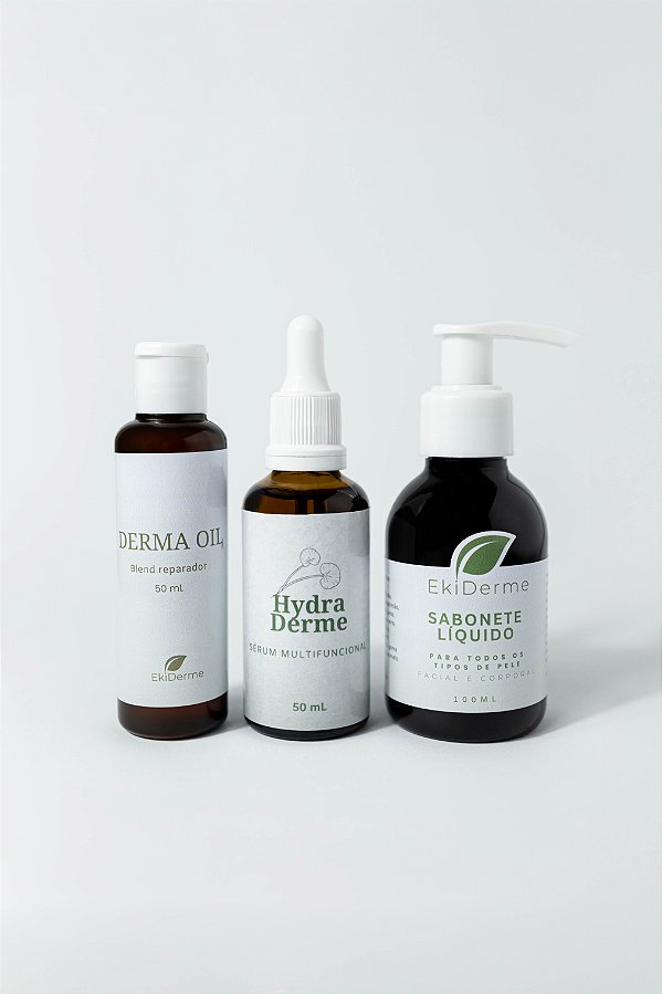 Kit skincare EkiDerme líquido Completo