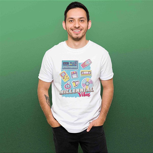 Camiseta Millenial Vibes
