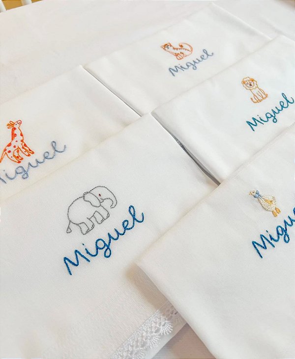 Matriz de bordado safaria Fofo coleção com 5 matrizes