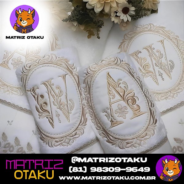 Alfabeto Chique + Moldura