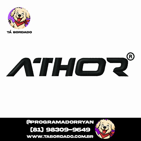 Matriz de Bordado Athor Bikes