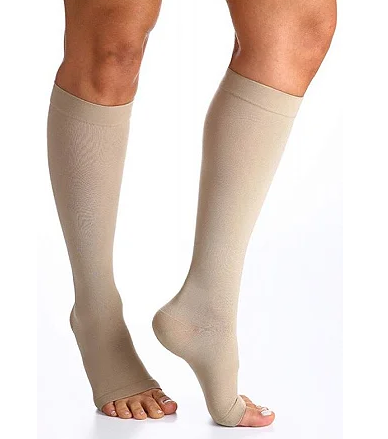 Meia Sigvaris Select Comfort Premium 20-30mmhg 3/4 Cor Natural