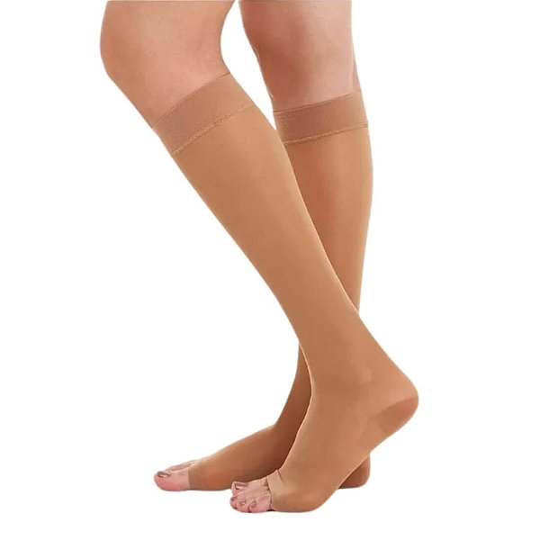 Meia Medi Sheer Soft 20-30mmhg 3/4 Cor Natural