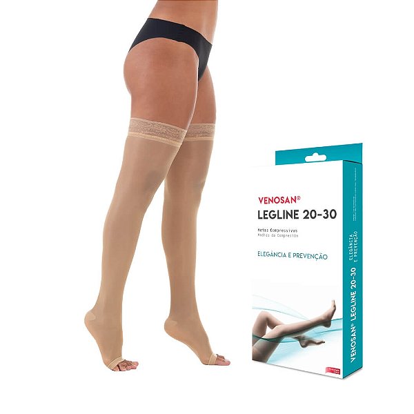 Meia Venosan Legline 20-30 mmHg 7/8 Cor Olinda
