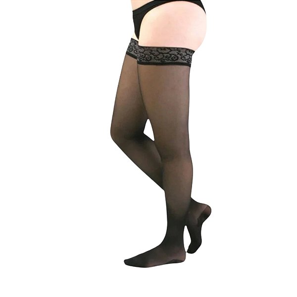 Meia Medi Sheer Soft 20-30 mmHg 7/8 Cor Preto