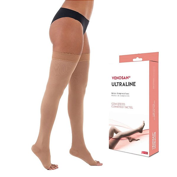 Meia Venosan 4000 Ultraline 20-30 mmHg 7/8 Cor Bege