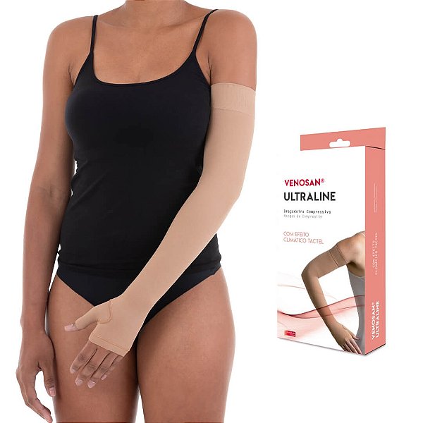 Braçadeira Venosan 4000 Ultraline ZH 30-40 mmHg cor Bege
