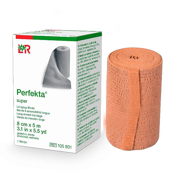 Bandagem Longa Elasticidade Perfekta Super