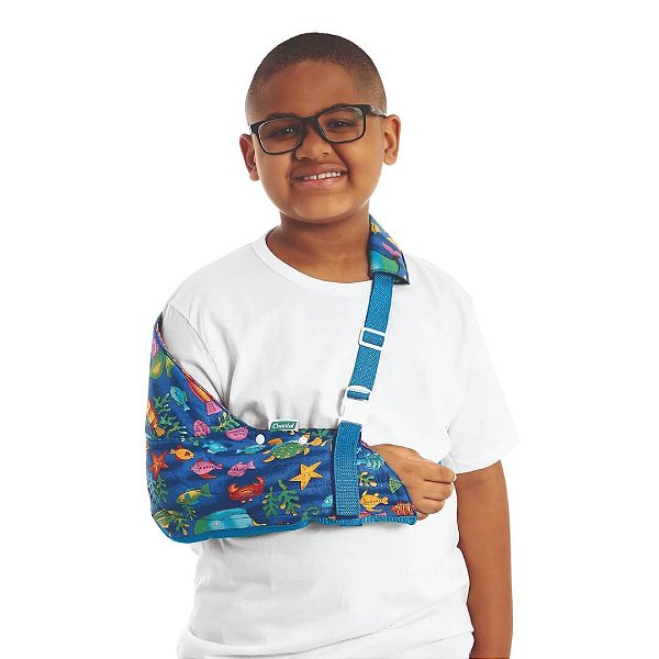 Tipóia Imobilizadora Estofada Velpeau Infantil Dupla Chantal