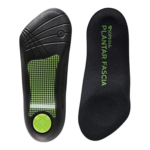 Palmilha Sof Sole Plantar Fascia Feminina Chantal Cor Preto