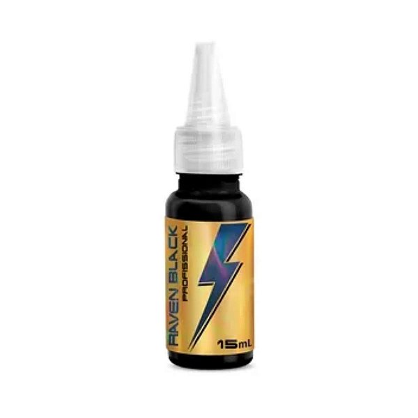 Tinta Easy Glow Raven Black 15ml