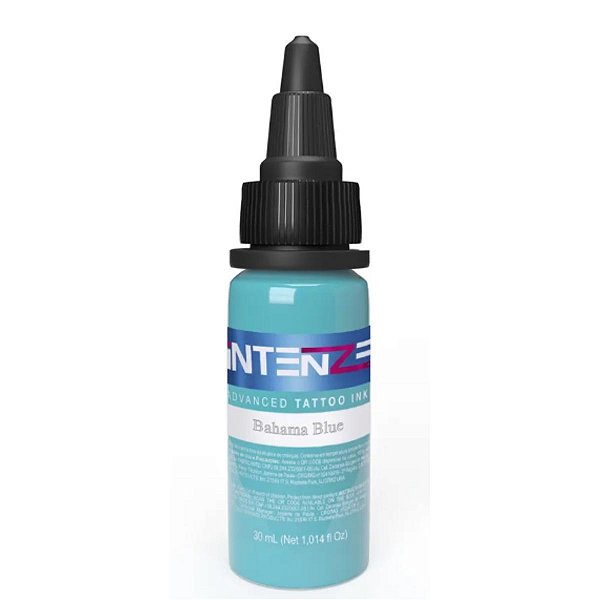 Tinta Tatuagem Intenze Bahama Blue 30ml