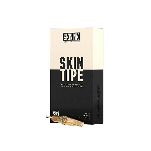 20 Cartuchos Tatuagem Skin Ink 1015RM Magnum Round