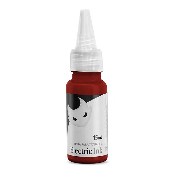 Tinta Tatuagem Vermelho Bombeiro Electric Ink 15ml