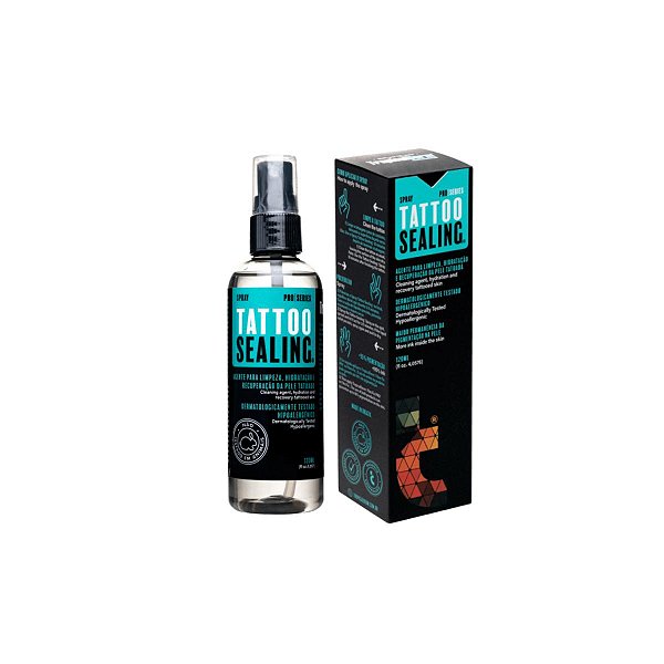 Tattoo Sealing Tropical Derm 120ml Selante Pos Tatuagem