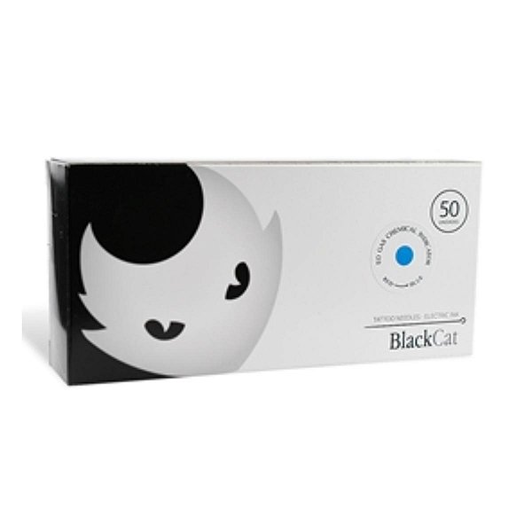 50 Agulhas Tatuagem Black Cat 5RL