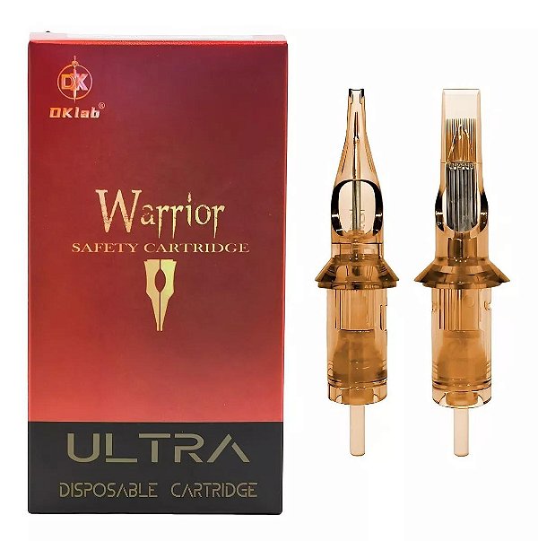 20 Cartuchos Dklab Warrior Magnum Curvado 1015RM 3015RM