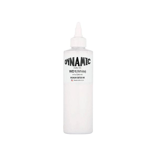 Tinta Tatuagem White WD1 Branco 240ml