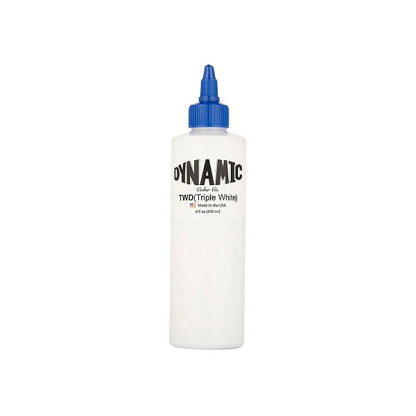 Tinta Tatuagem Triple White TWD Branco 240ml
