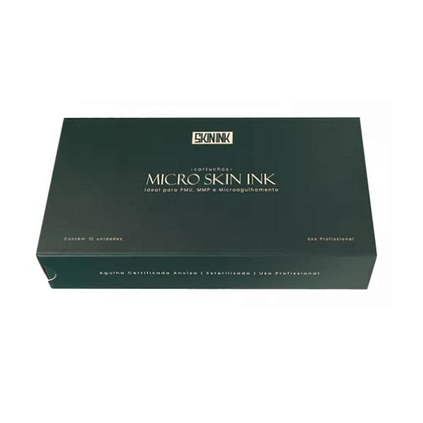 20 Cartuchos Skin Fine 1201RL Micropigmentação PMU MMP