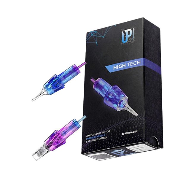 20 Cartuchos Up High Tech 1027rm Magnum Curvado
