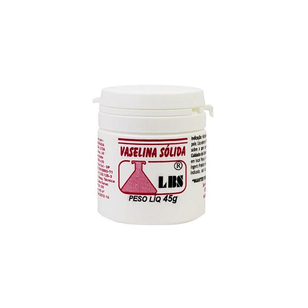Vaselina Sólida Lbs 45g