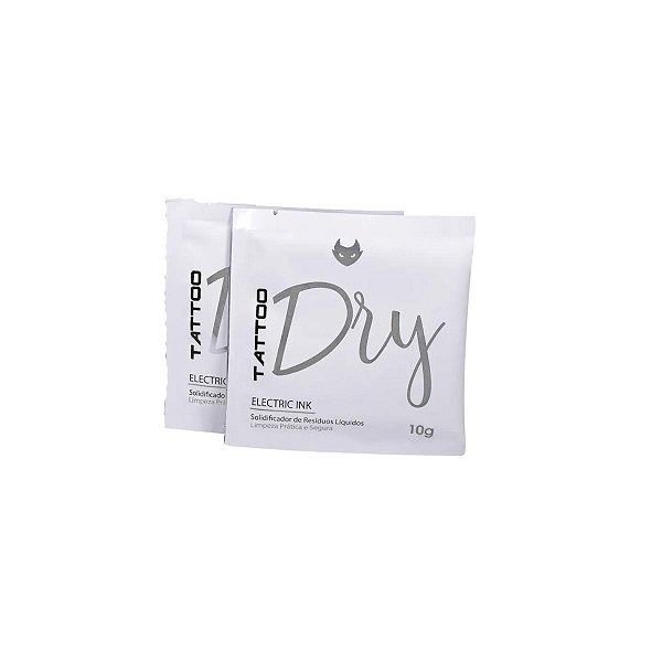 Dry Solidificador Secante De Resíduos Líquidos Tatuagem 10g