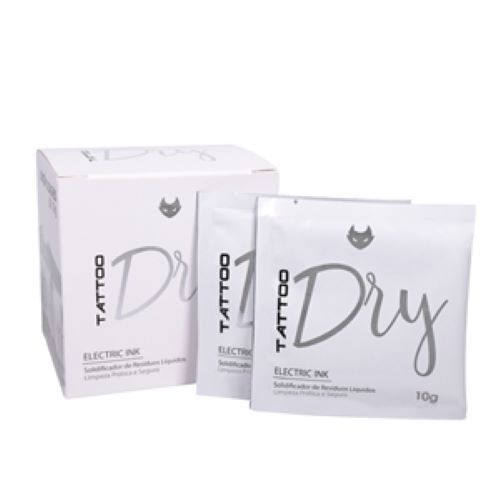 Caixa Dry Solidificador Electric Ink com 10 Unidades de 10g