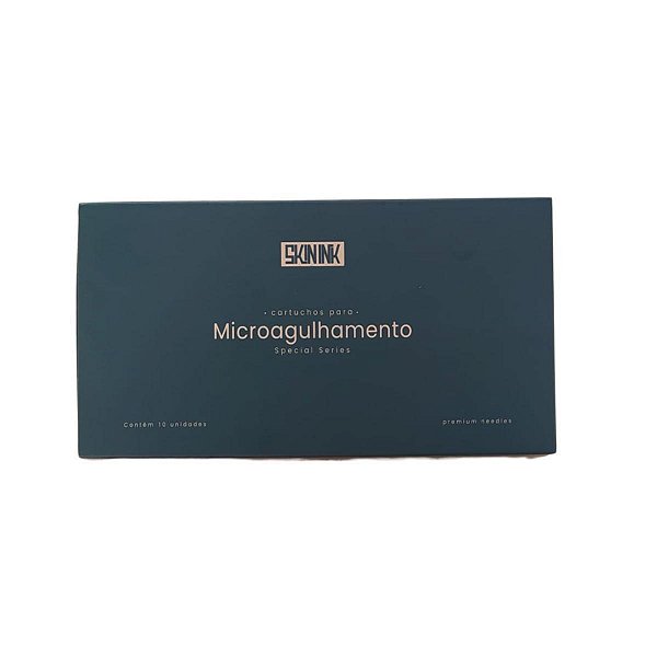 Cartucho com Agulhas de Tatuagem Skin Ink 1245MG Microagulhamento PMU - 10 Unidades