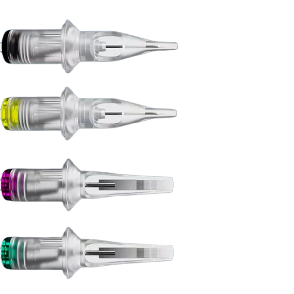 Cartucho com Agulhas de Tatuagem Big Wasp Matte Caixa Mista - 20 Unidades