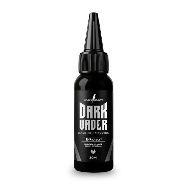 Dark Vader 30ml Black Preto Electric Ink Easy Glow Raven