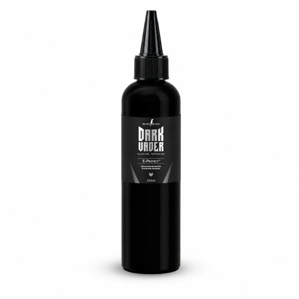 Dark Vader 240ml Black Preto Electric Ink Easy Glow Raven