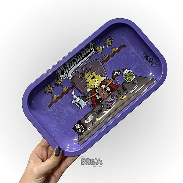 Bandeja de Metal - The Queen CulturaDab