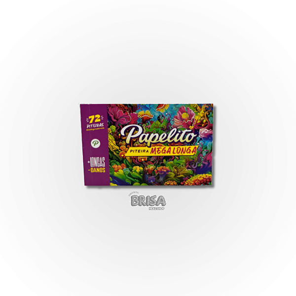 Piteira Papelito Mega Longa Dupla 2x1