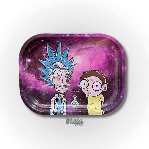 Bandeja De Metal Rick e Morty