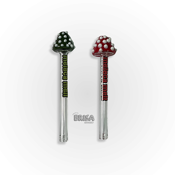 Piteira de Vidro Cogumelo - Meleca Melt