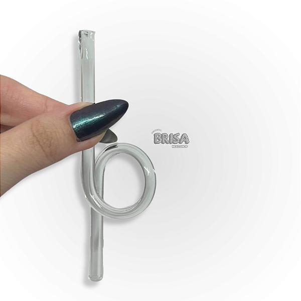 Piteira de Vidro Loop Mega Longa