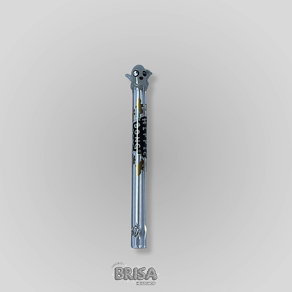 Piteira de Vidro Fantasminha Hippie Bong