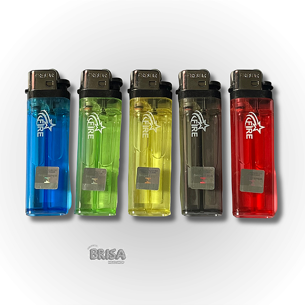 Isqueiro Firestar Transparente