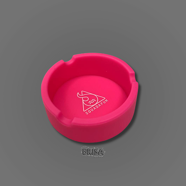 Cinzeiro Redondo Silicone SquadaFum Neon