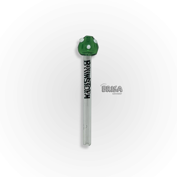Piteira de Vidro Brainstorm Longa Cogumelo