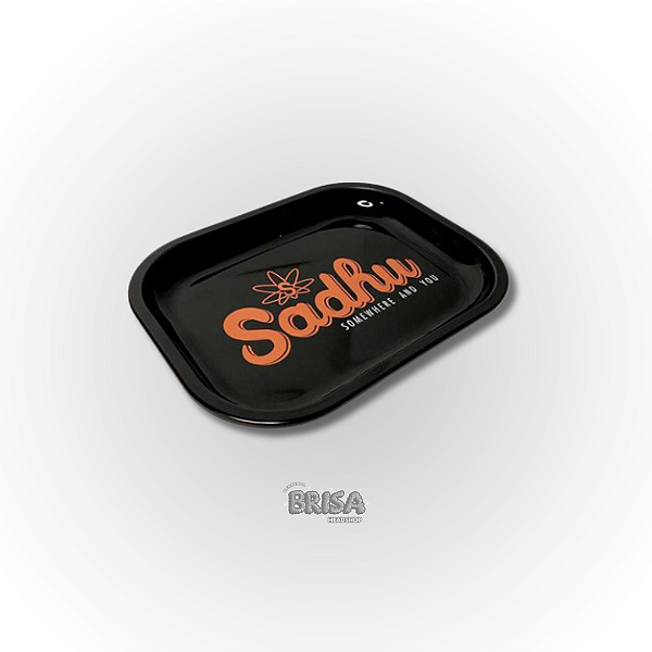Bandeja De Metal Sadhu Black Pequena