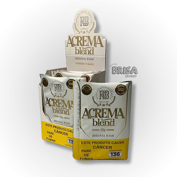 Tabaco Acrema Blend Pacote 20 g