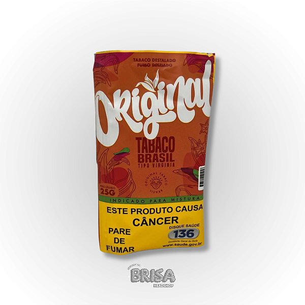 Tabaco Original Virginia Bem Bolado Pacote 25 g