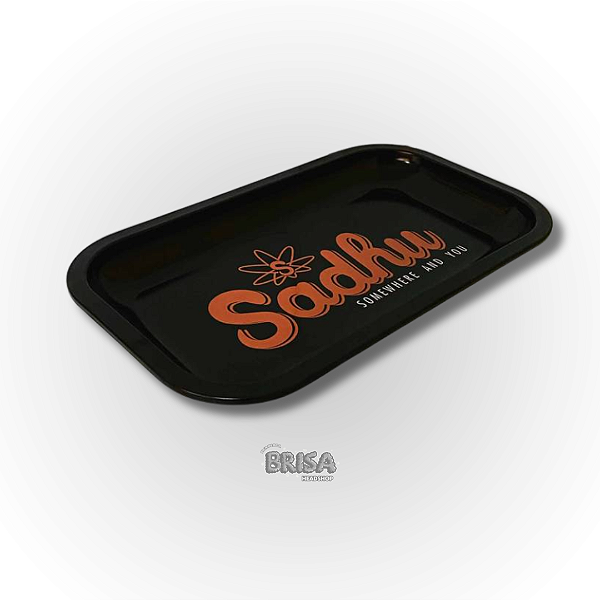 Bandeja De Metal Sadhu Black Grande